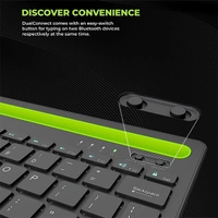 iGear Dual Connect Dual Channel Bluetooth Keyboard