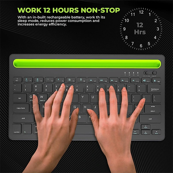 iGear Dual Connect Dual Channel Bluetooth Keyboard