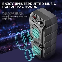 iGear Dynamo 16W Bluetooth Party Speaker With Corded Mic