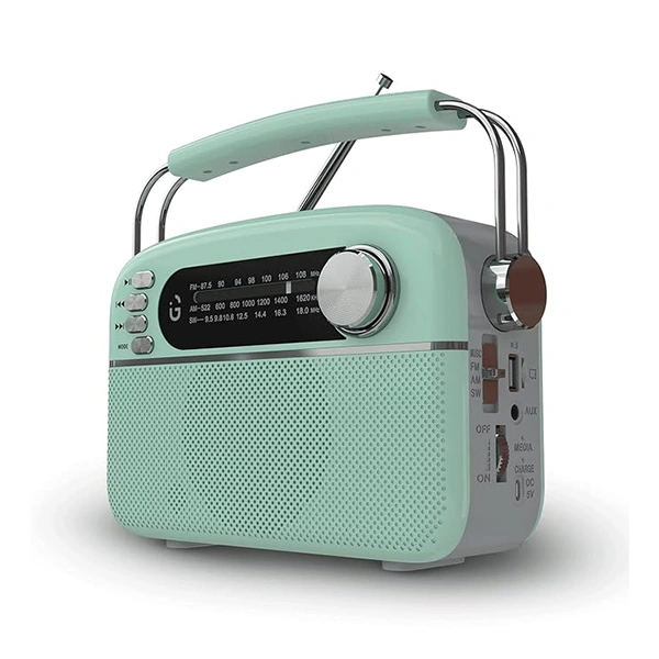 iGear Evoke Retro Modern Style Radio & MP3 player With FM/AM/SW - Blue - Blue