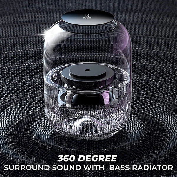iGear Galaxy 10W Bluetooth Speaker With 360 Degree Surround Sound & Bass Radiator