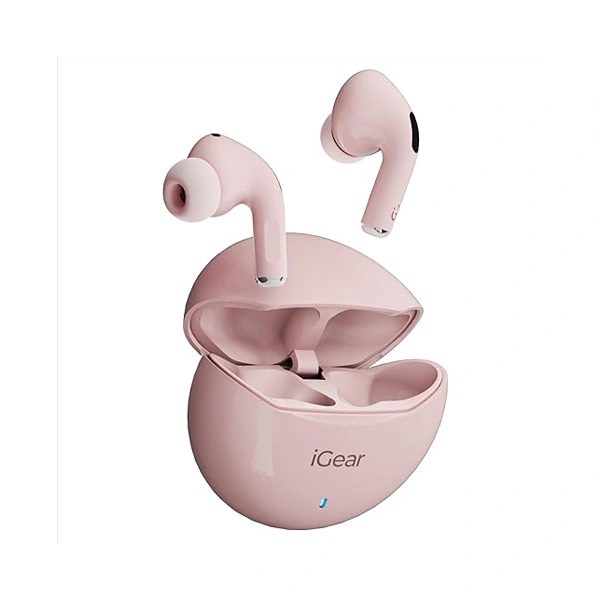 iGear IGear Gemz Wireless Earbuds with Mic - Pink - Pink