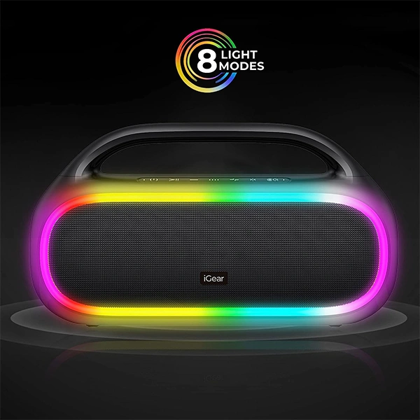 iGear Grape Portable 70W Wireless Speaker With Karaoke Mic