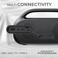 iGear Grape Portable 70W Wireless Speaker With Karaoke Mic