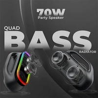 iGear Grape Portable 70W Wireless Speaker With Karaoke Mic