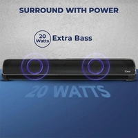iGear Immerse Soundbar 20W Bluetooth Speaker With Heavy Bass - Blue, White