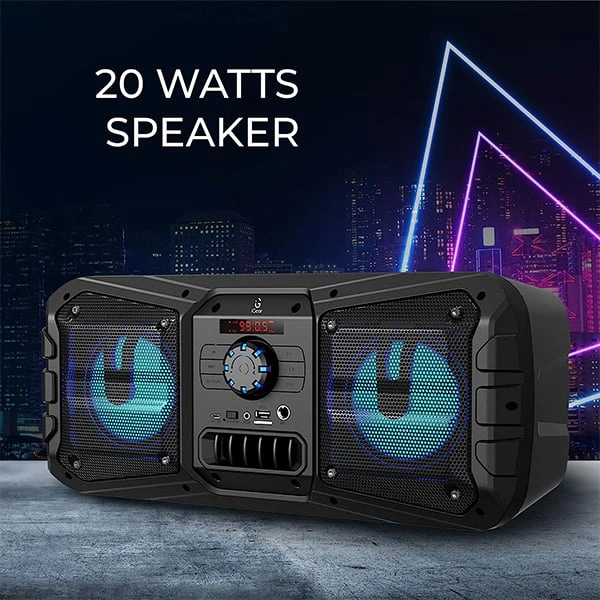 iGear Limo Bluetooth 20W Party Speaker With TF/FM/AUX/USB Support