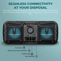 iGear Limo Bluetooth 20W Party Speaker With TF/FM/AUX/USB Support