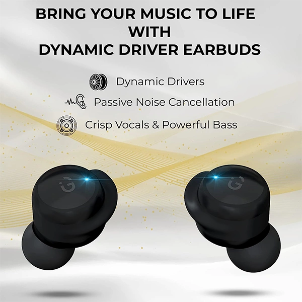 iGear Mini Bluetooth Truly Wireless In-Ear Earbuds With Mic (Noise Isolation)