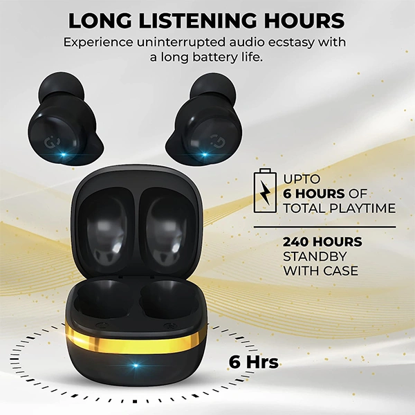 iGear Mini Bluetooth Truly Wireless In-Ear Earbuds With Mic (Noise Isolation)