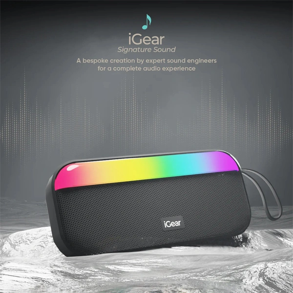 iGear Pulse Bluetooth Party Speaker - White - White