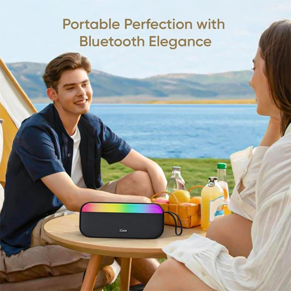 iGear Pulse Bluetooth Party Speaker - White - White