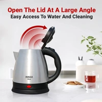 Inalsa Asta Electric Kettle - Ivory Gold, Twinkling Grey