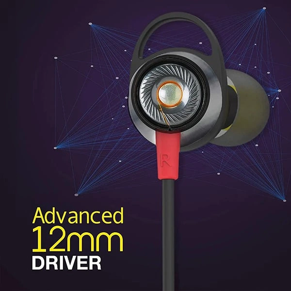 Infinity Glide 120 Bluetooth Neckband - Black &amp; Yellow - Black & Yellow