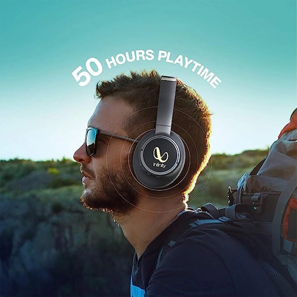 Infinity Glide 4000 Wireless Over Ear Headphone - Black