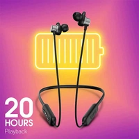 Infinity Glide N200 In Ear Wireless Earphones with Mic - Red - Red