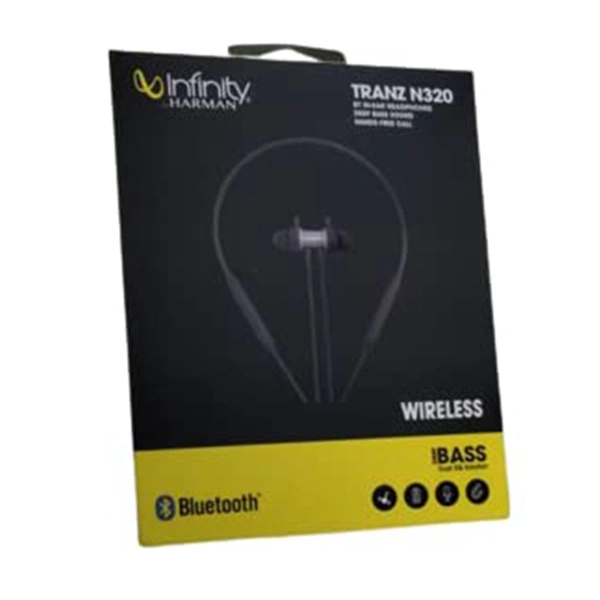 Infinity Harman TRANZ N320 Wireless Headphone With Mic - Blue, White