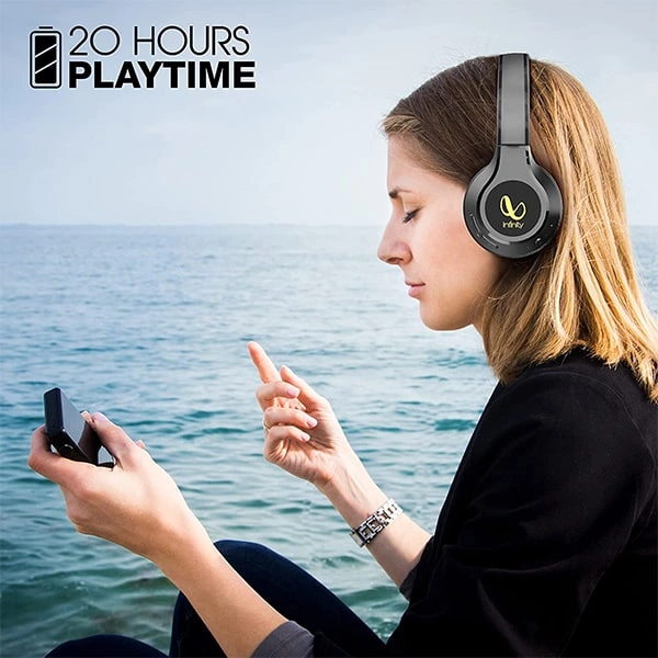 Infinity Tranz 710 Bluetooth Headset - Blue - Blue