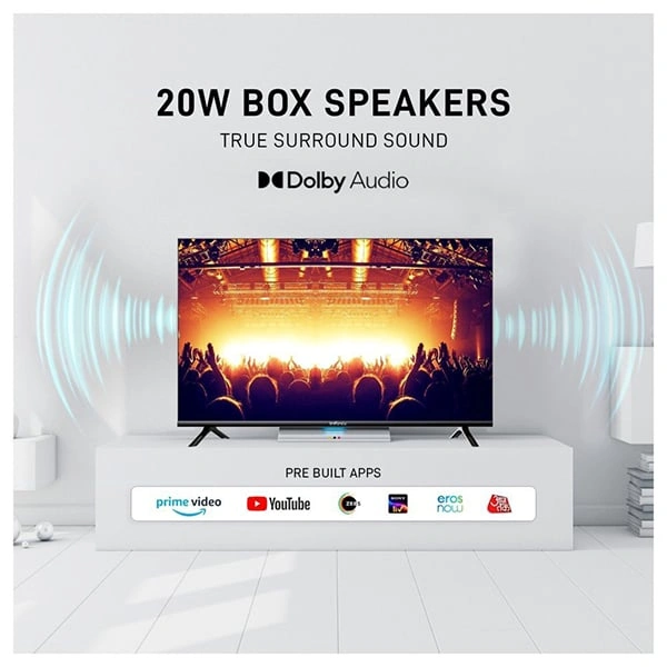 Infinix Y1 80 cm (32 inch) HD Ready LED Smart Linux TV (32Y1) - Blue, White