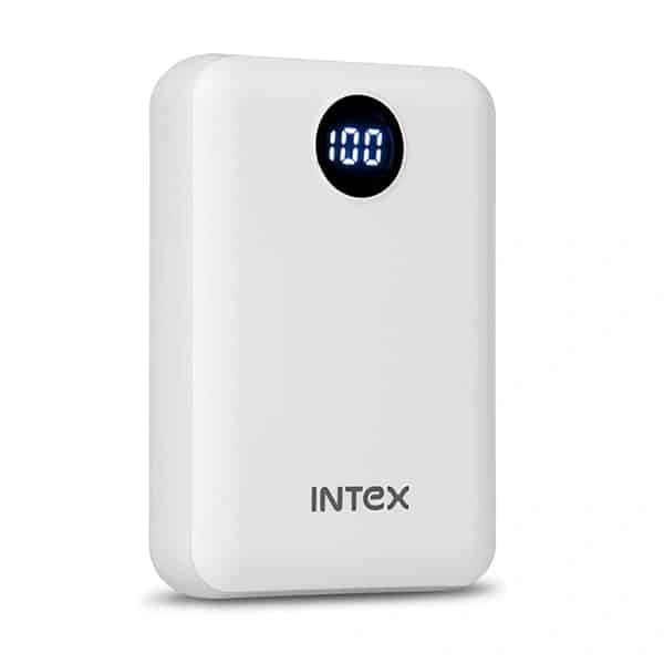 Intex INTEX 10000mAH Li-Polymer Power Bank 02 Mini with Fast Charging