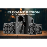Intex 2650 Pro FMUB 4.1 CH Multimedia Speaker (70W)