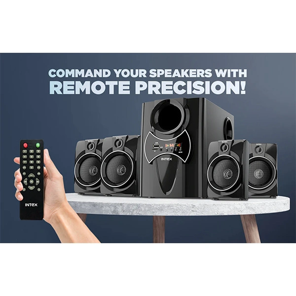Intex 2650 Pro FMUB 4.1 CH Multimedia Speaker (70W)