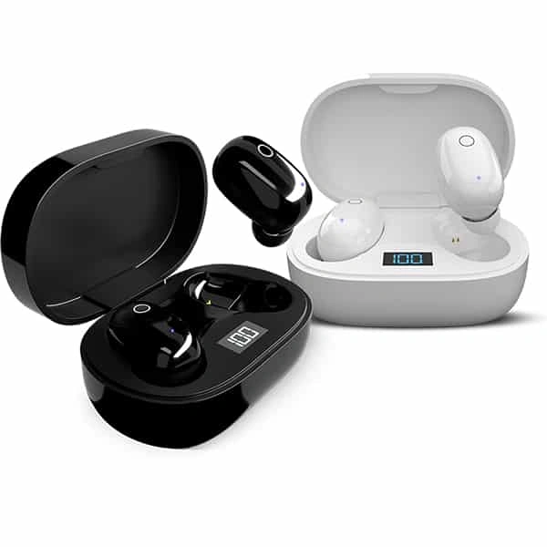 Intex Air Studs Flair True Wireless Earbuds (Black) - black ,white, New