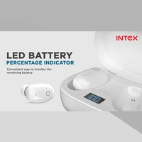 Intex Air Studs Flair True Wireless Earbuds (Black) - black ,white, New
