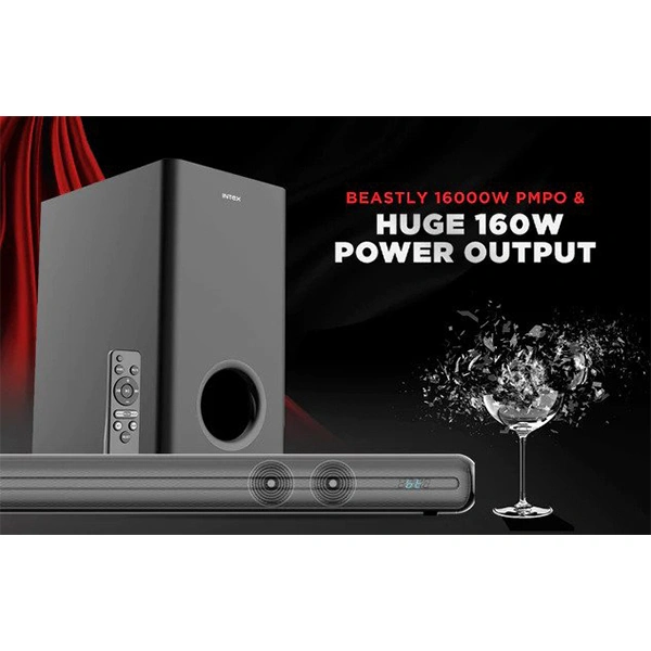 Intex Beast 10000 160W 2.1 Ch Wireless Soundbar