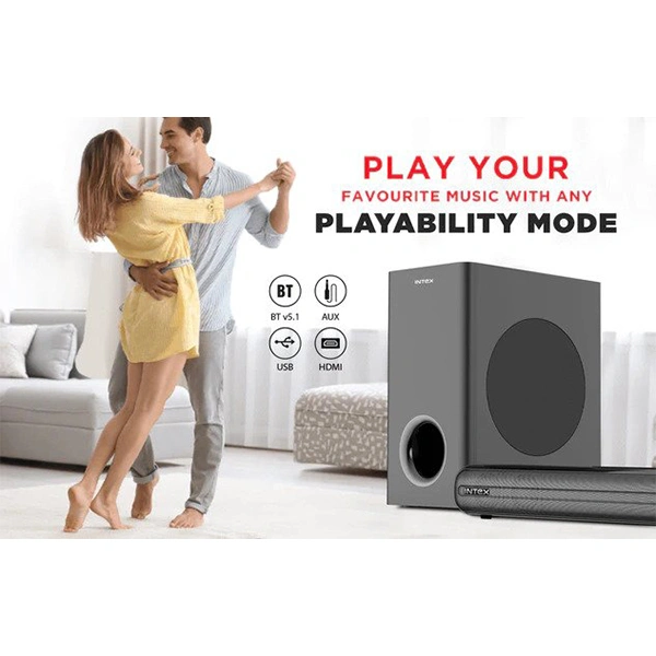 Intex Beast 10000 160W 2.1 Ch Wireless Soundbar