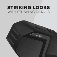 Intex Beast 801 10 W Bluetooth Speaker - Black - Black, New