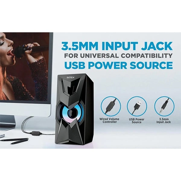 Intex Blaster 101 10W Computer Speaker