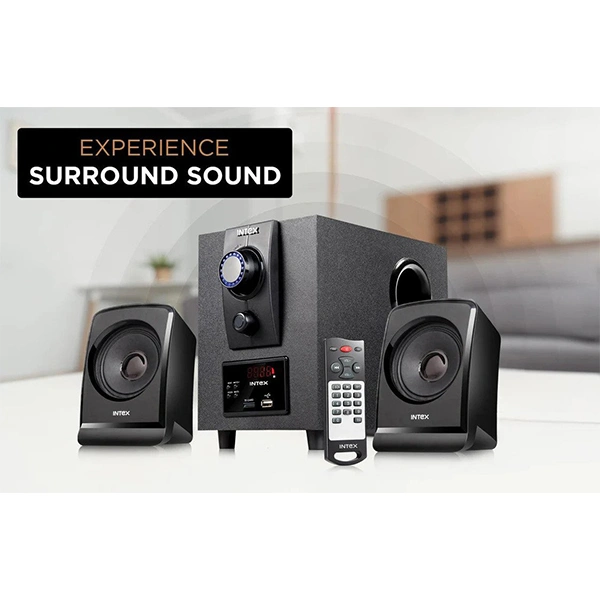 Intex Boom 1666 TUFB 2.1 CH 35W Multimedia Speaker