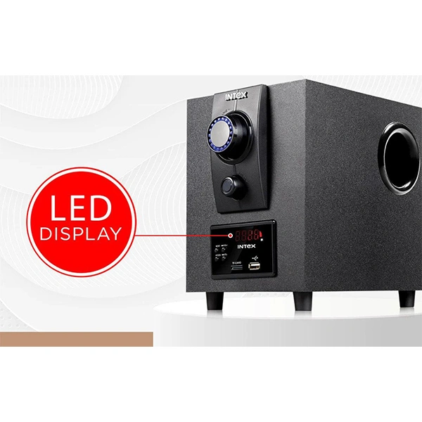 Intex Boom 1666 TUFB 2.1 CH 35W Multimedia Speaker