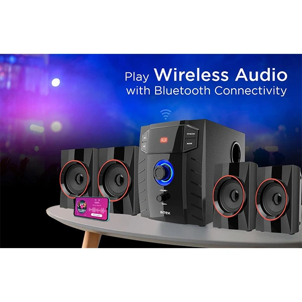 Intex CHORD 3005 TUFB 4.1 CH 60W Multimedia Speakers