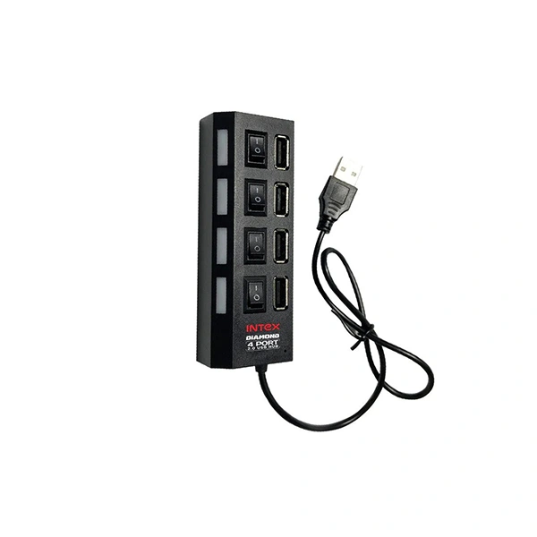 Intex DIAMOND 4 Port 2.0 USB Hub