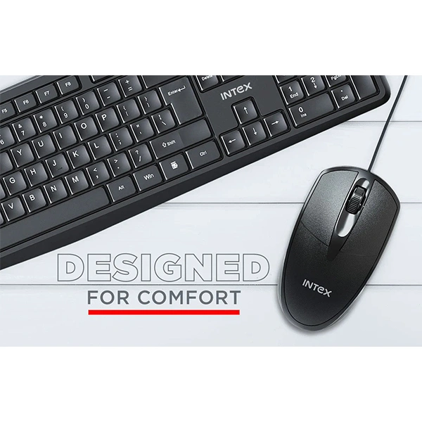 Intex Eco-6 Plus Optical Wired USB Mouse