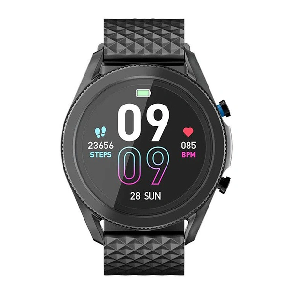 Intex FitRist Active Smart calling SpO2 Watch - Slate Grey - Slate Grey