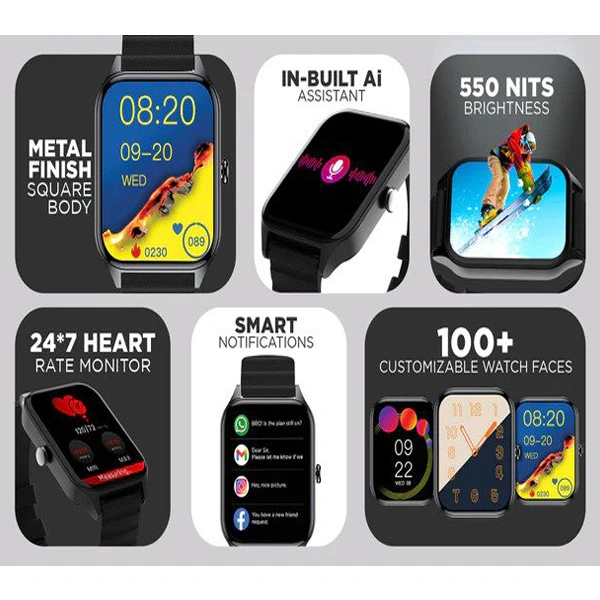 Intex FitRist Optima Calling Smart Watch