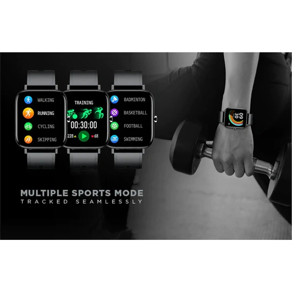Intex FitRist Style Oxy Meter (SpO2) Watch - Army Green - Army Green
