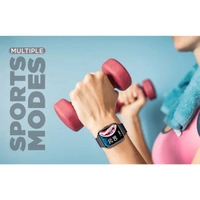 Intex FitRist Vogue S1 Smart BT Calling Watch - Smoky Black - Smoky Black