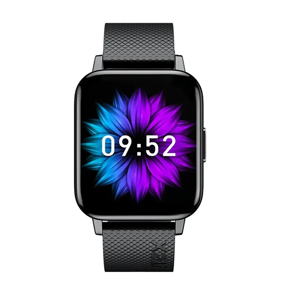 Intex FitRist Vogue Smart Watch with Dual Pairing BT Calling Feature - Titanium Silver - Titanium Silver