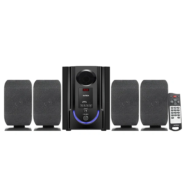Intex Groove 301 FMUB 4.1 CH 60W Multimedia Speaker