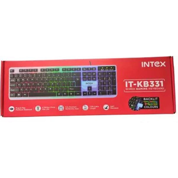 Intex IT-KB331 Wired USB Gaming Keyboard