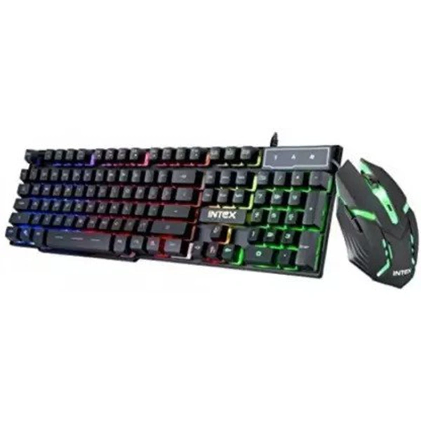 Intex IT-KB334 Wired USB Gaming Keyboard & Mouse Combo
