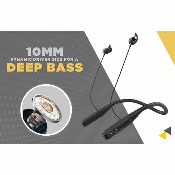 Intex Musique Rock Neckband Bluetooth Earphones