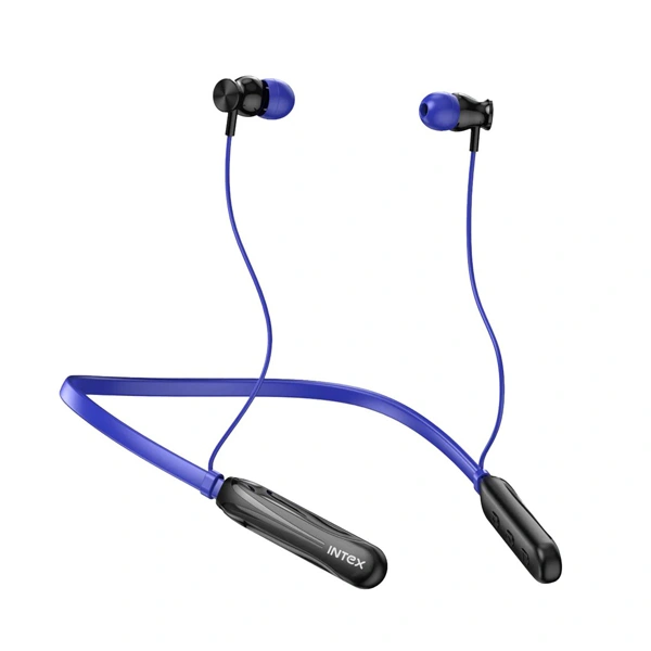 Intex Musique Sonic X Wireless Neckband - Blue - Blue