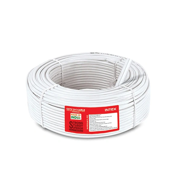 Intex Pure Copper 3+1 (90M) CCTV Camera Cable