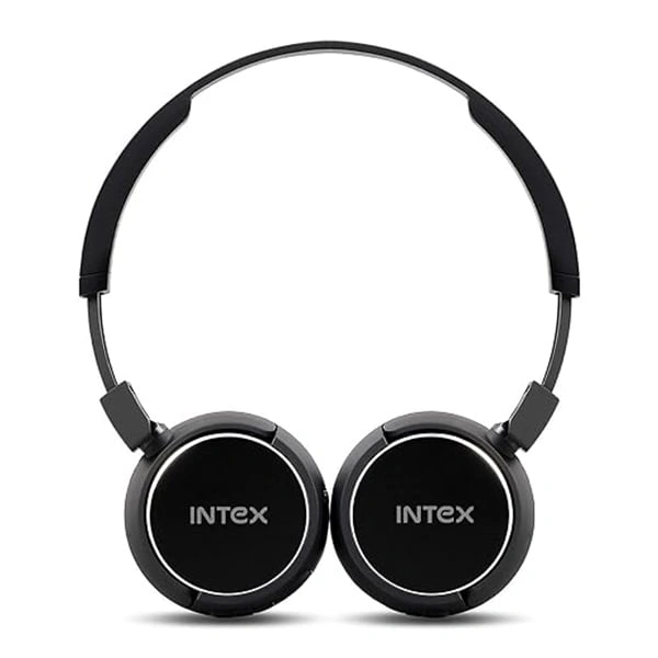 Intex Roar 201 Wireless Headphone Bluetooth Headset - Black, New