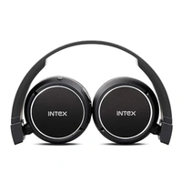 Intex Roar 201 Wireless Headphone Bluetooth Headset - Black, New
